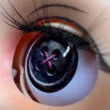 14mm Resin Eye chips for Blythe, exclusive design, button eyes