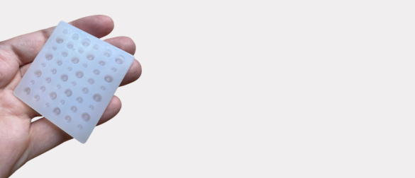 Made-to-order resin doll eye base molds from Virgo's Alchemy