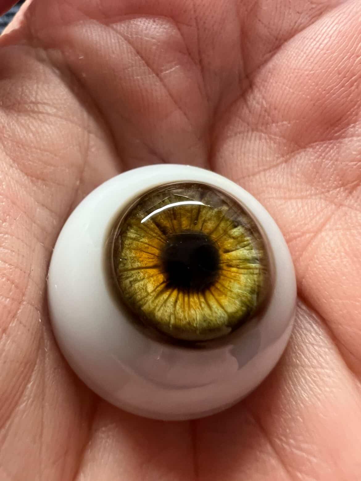 OOAK Resin Doll Eyes by Virgo's Alchemy for BJD, Reborn, and Art Dolls