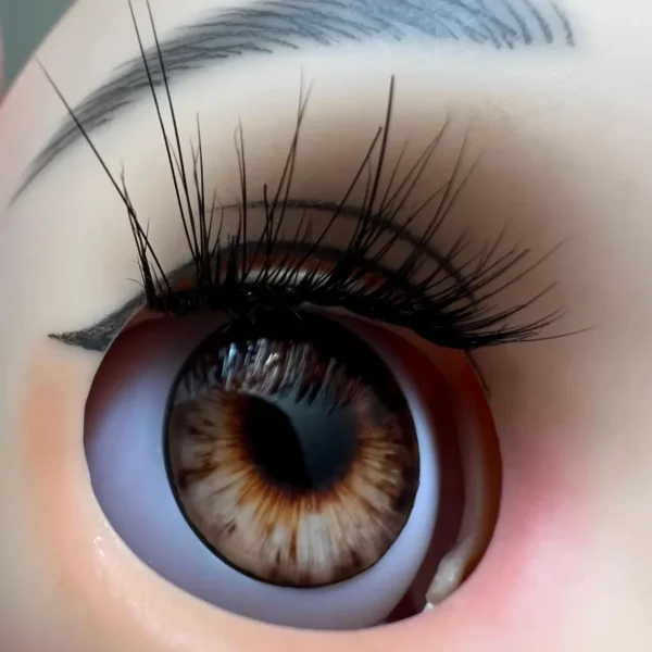 Caramel Brownie Dreamy Brown Blythe Eye Chips