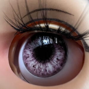 Sugar Plum 14mm Resin doll eye chips from Virgo's Alchemy